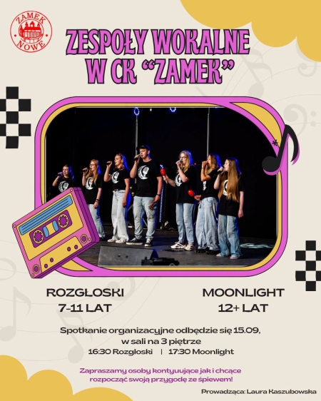 Dołącz do naszych grup wokalnych!